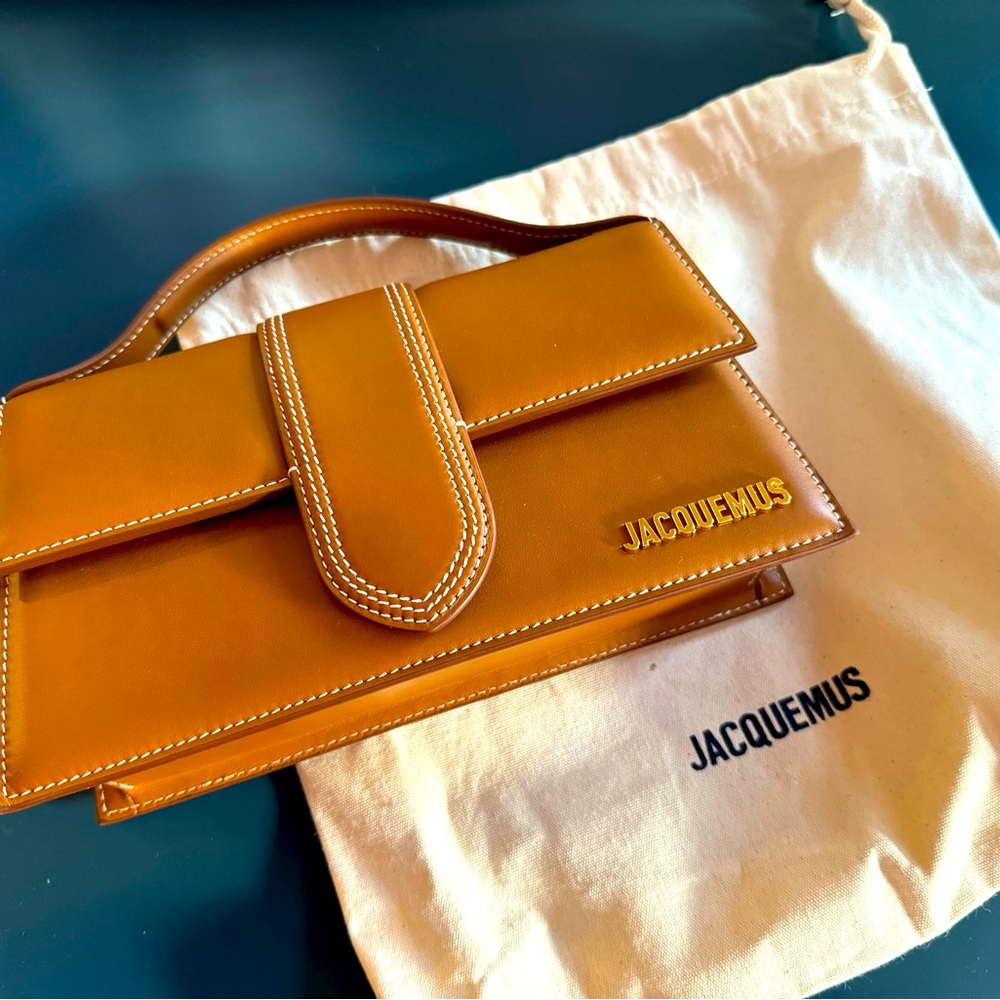 Le Grand Bambino Leather Crossbody Bag brand new